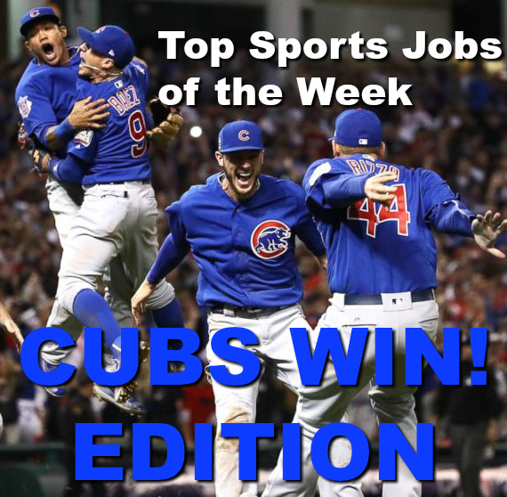 top sports jobs of the week