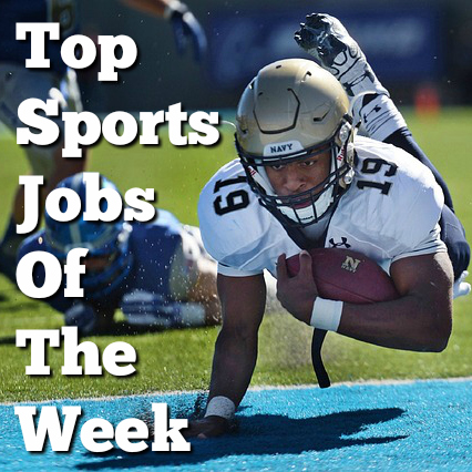 top sports jobs of the week