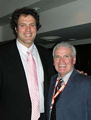 Martin Bayfield and Lynn Lashbrook