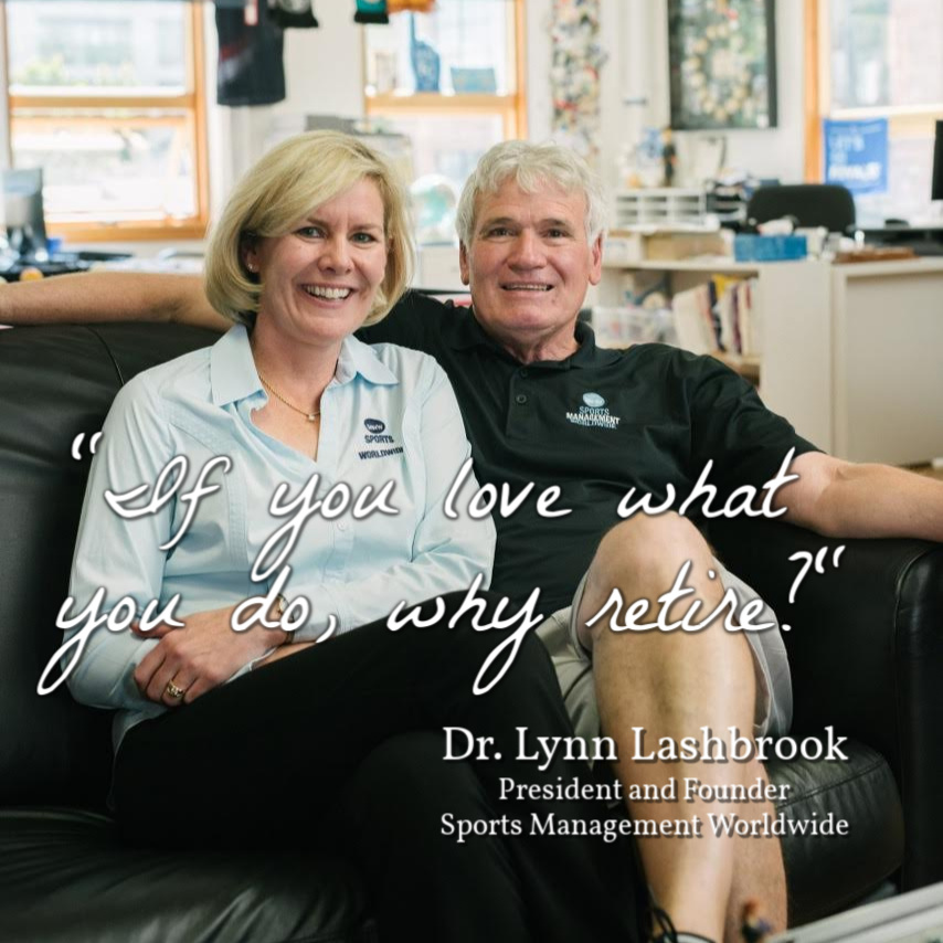 dr lynn lashbrook president sports management worldwide